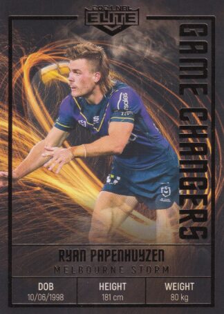 2021 NRL Elite Game Changers - GC14 Ryan Papenhuyzen Melbourne Storm