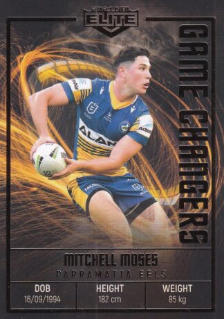 2021 NRL Elite Game Changers - GC20 Mitchell Moses Parramatta Eels