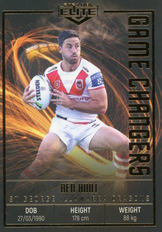 2021 NRL Elite Game Changers - GC26 Ben Hunt St George Dragons
