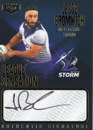 2021 NRL Elite League Sensation Signature Team - LST07 Jesse Bromwich Melbourne Storm