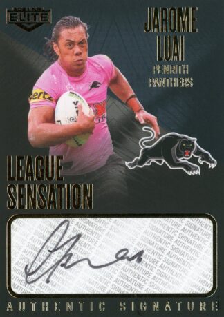 2021 NRL Elite League Sensation Signature Team - LST11 Jarome Luai Penrith Panthers