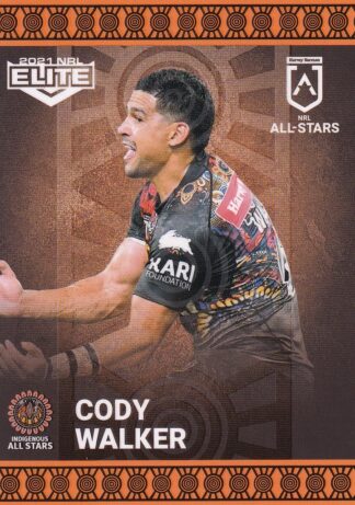 2021 NRL Elite Indigenous All Stars - AS07 Cody Walker