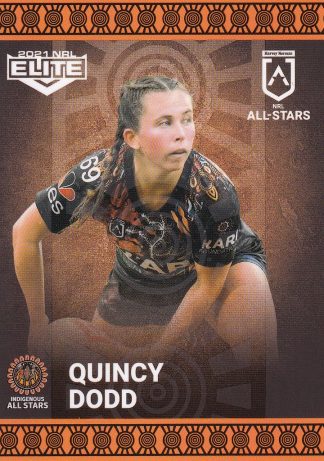 2021 NRL Elite Indigenous All Stars - AS10 Quincy Dodd