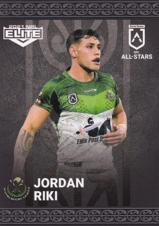 2021 NRL Elite Maori All Stars - AS19 Jordan Riki