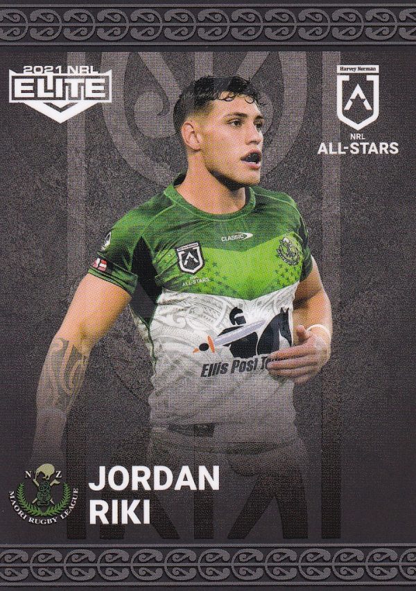 2021 NRL Elite Maori All Stars - AS19 Jordan Riki