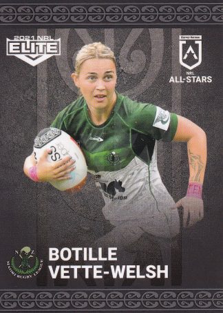 2021 NRL Elite Maori All Stars - AS24 Botille Vette-Welsh