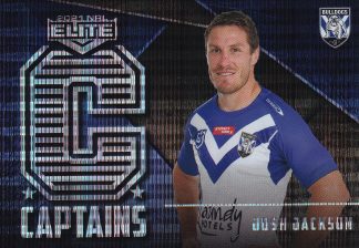 2021 NRL Elite Captains - C03 Josh Jackson Canterbury Bulldogs