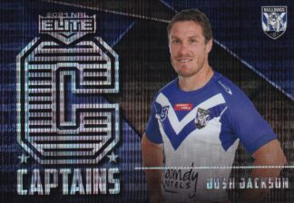2021 NRL Elite Captains - C03 Josh Jackson Canterbury Bulldogs