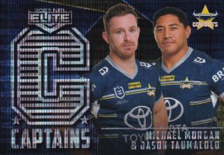 2021 NRL Elite Captains - C09 Michael Morgan & Jason Taumalolo North QLD Cowboys