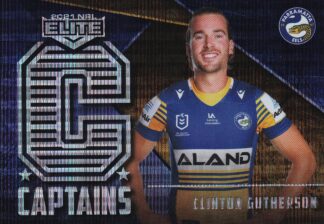 2021 NRL Elite Captains - C10 Clinton Gutherson Parramatta Eels