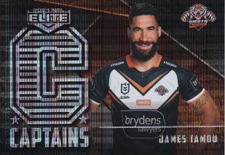 2021 NRL Elite Captains - C16 James Tamou Wests Tigers