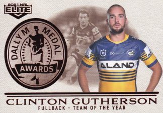 2021 NRL Elite Dally M Awards - DM02 Clinton Gutherson Parramatta Eels