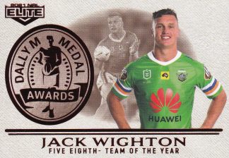 2021 NRL Elite Dally M Awards - DM07 Jack Wighton Canberra Raiders