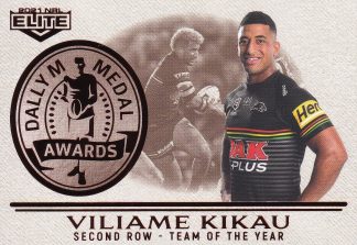 2021 NRL Elite Dally M Awards - DM12 Viliame Kikau Penrith Panthers