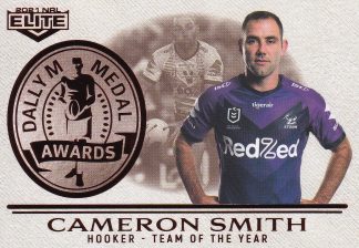 2021 NRL Elite Dally M Awards - DM15 Cameron Smith Melbourne Storm