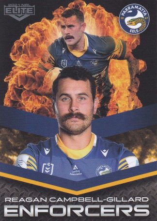 2021 NRL Elite Enforcers - E19 Reagan Campbell-Gillard Parramatta Eels