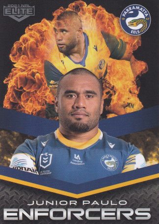 2021 NRL Elite Enforcers - E20 Junior Paulo Parramatta Eels