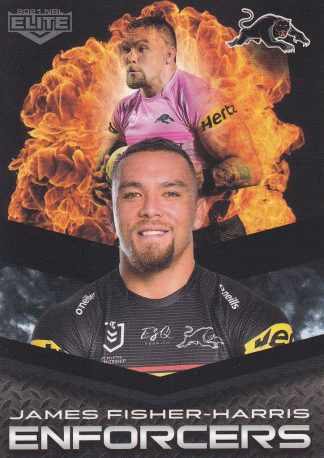 2021 NRL Elite Enforcers - E21 James Fisher-Harris Penrith Panthers