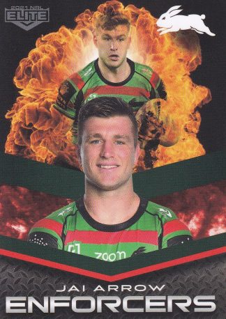 2021 NRL Elite Enforcers - E23 Jai Arrow South Sydney Rabbitohs