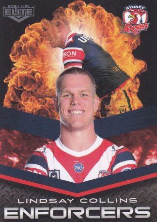 2021 NRL Elite Enforcers - E27 Lindsay Collins Sydney Roosters