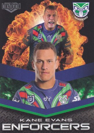 2021 NRL Elite Enforcers - E29 Kane Evans Warriors
