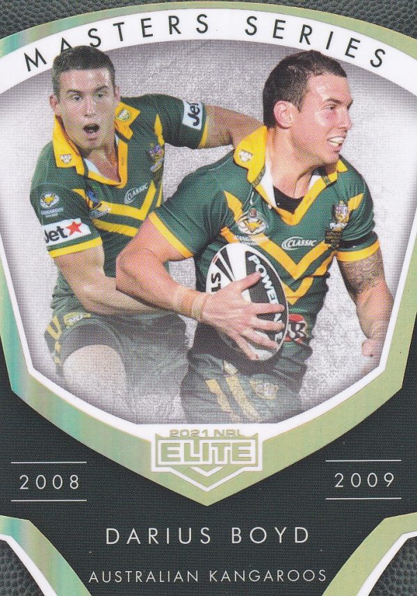 2021 NRL Elite Masters Series - MS11 Darius Boyd Kangaroos