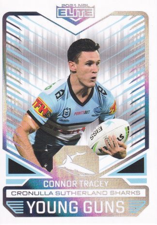 2021 NRL Elite Young Guns - YG08 Connor Tracey Cronulla Sharks