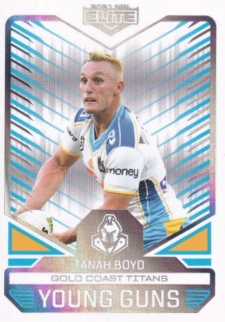 2021 NRL Elite Young Guns - YG09 Tanah Boyd Gold Coast Titans