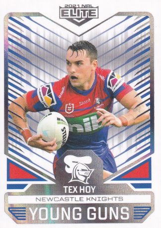 2021 NRL Elite Young Guns - YG15 Tex Hoy Newcastle Knights