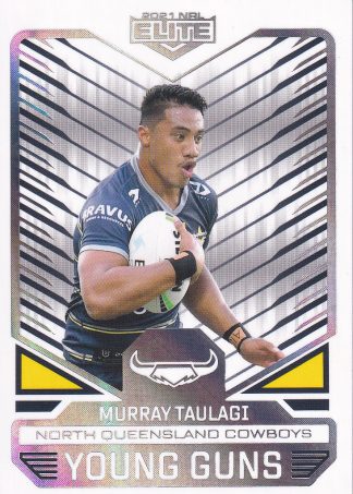 2021 NRL Elite Young Guns - YG18 Murray Taulagi North QLD Cowboys