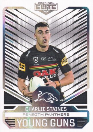 2021 NRL Elite Young Guns - YG22 Charlie Staines Penrith Panthers