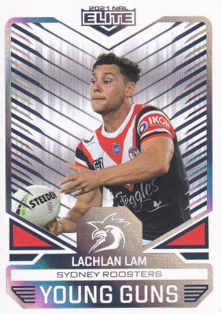 2021 NRL Elite Young Guns - YG27 Lachlan Lam Sydney Roosters