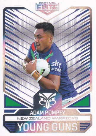 2021 NRL Elite Young Guns - YG30 Adam Pompey Warriors