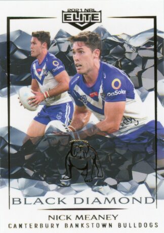 2021 NRL Elite Black Diamond Mojo - MBD025 Nick Meaney Canterbury Bulldogs