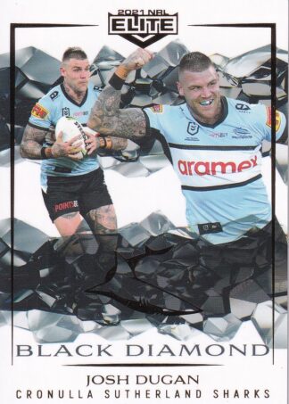 2021 NRL Elite Black Diamond Mojo - MBD030 Josh Dugan Cronulla Sharks
