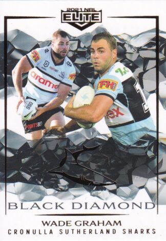 2021 NRL Elite Black Diamond Mojo - MBD031 Wade Graham Cronulla Sharks