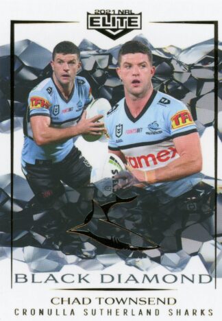 2021 NRL Elite Black Diamond Mojo - MBD035 Chad Townsend Cronulla Sharks