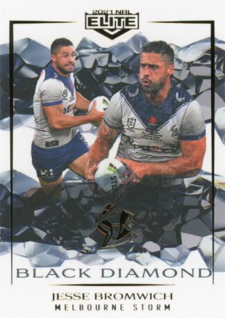 2021 NRL Elite Black Diamond Mojo - MBD057 Jesse Bromwich Melbourne Storm