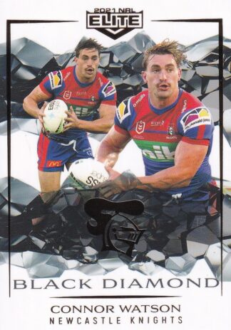 2021 NRL Elite Black Diamond Mojo - MBD072 Connor Watson Newcastle Knights