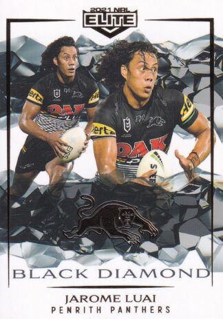 2021 NRL Elite Black Diamond Mojo - MBD098 Jarome Luai Penrith Panthers