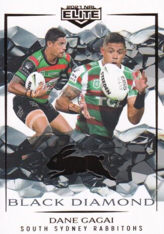 2021 NRL Elite Black Diamond Mojo - MBD102 Dane Gagai South Sydney Rabbitohs