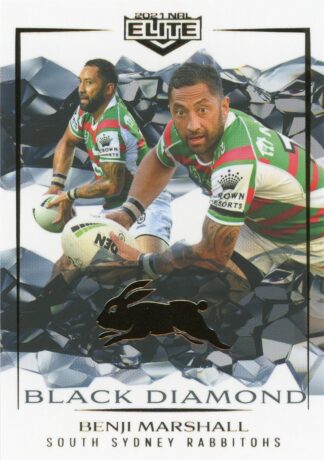 2021 NRL Elite Black Diamond Mojo - MBD103 Benji Marshall South Sydney Rabbitohs
