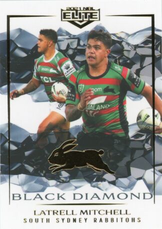 2021 NRL Elite Black Diamond Mojo - MBD104 Latrell Mitchell South Sydney Rabbitohs