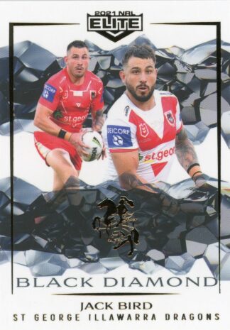 2021 NRL Elite Black Diamond Mojo - MBD110 Jack Bird St George Illawarra Dragons