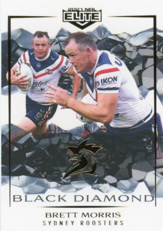 2021 NRL Elite Black Diamond Mojo - MBD121 Brett Morris Sydney Roosters