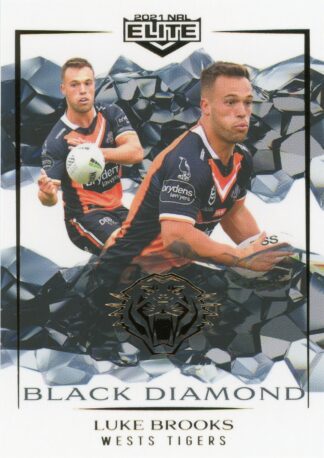 2021 NRL Elite Black Diamond Mojo - MBD137 Luke Brooks Wests Tigers