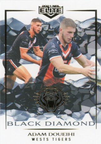 2021 NRL Elite Black Diamond Mojo - MBD138 Adam Doueihi Wests Tigers