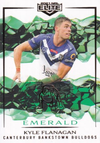 2021 NRL Elite Emerald Mojo - ME022 Kyle Flanagan Canterbury Bulldogs
