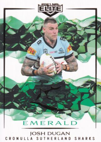 2021 NRL Elite Emerald Mojo - ME030 Josh Dugan Cronulla Sharks