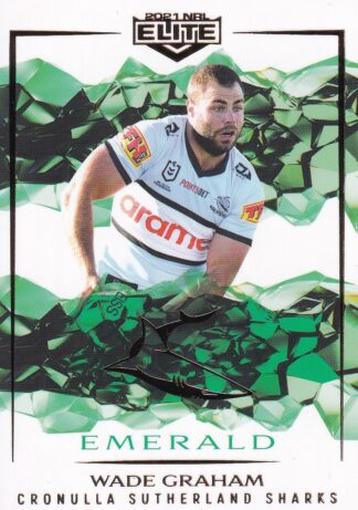 2021 NRL Elite Emerald Mojo - ME031 Wade Graham Cronulla Sharks